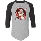 Don'T Be A Ho Ho Ho 4420 Colorblock Raglan Jersey Don'T Be A Ho Ho Ho 4420 Colorblock Raglan Jersey
