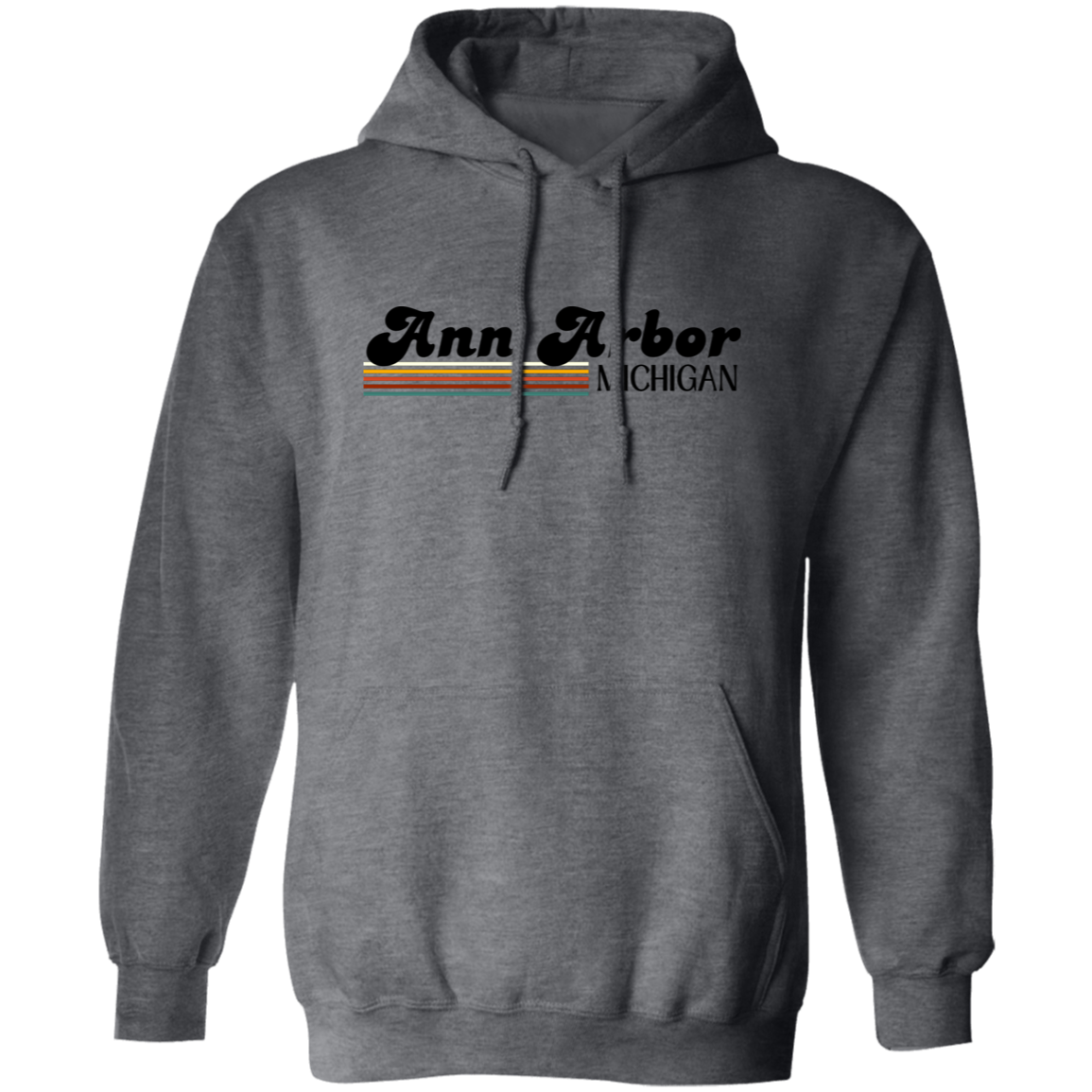 Ann Arbor Groovy 1 G185 Gildan Pullover Hoodie Ann Arbor Groovy 1 G185 Gildan Pullover Hoodie
