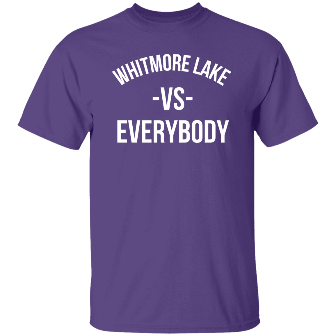 Whitmore Lake VS Everybody - Basic T-Shirts Whitmore Lake VS Everybody - Basic T-Shirts