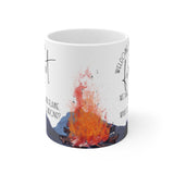 Welcome To Our Firepit 11oz Mug Welcome To Our Firepit 11oz Mug
