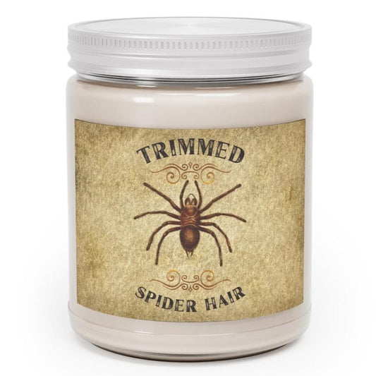 Trimmed Spider Hair Scented Candles, 9oz