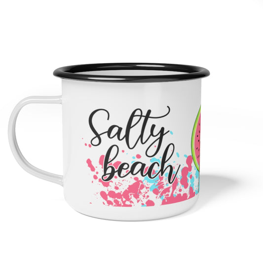 Salty Beach Camp Mug