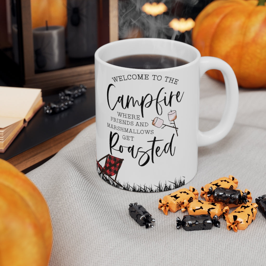 Welcome To The Campfire 11oz Mug Welcome To The Campfire 11oz Mug