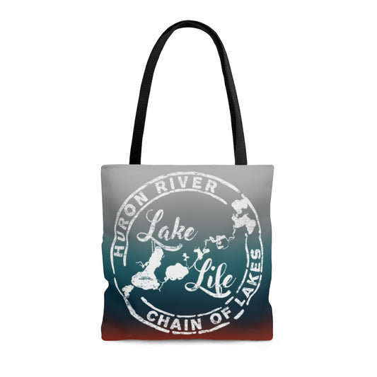 ***2 SIDED***  Beach Bag - Take Me to the Lake - HRCL LL
