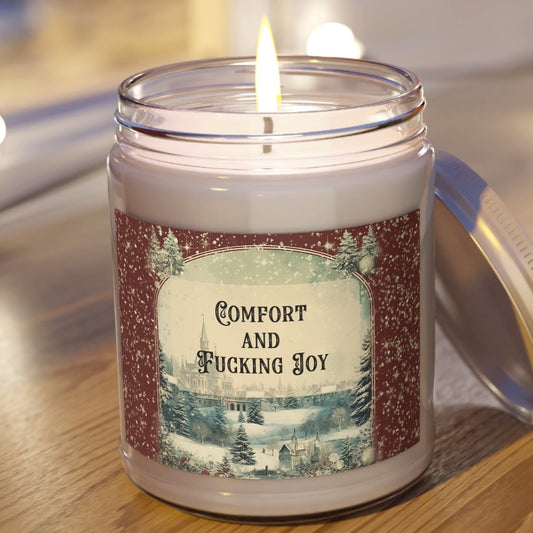 Comfort And Fucking Joy - Scented Candles, 9oz