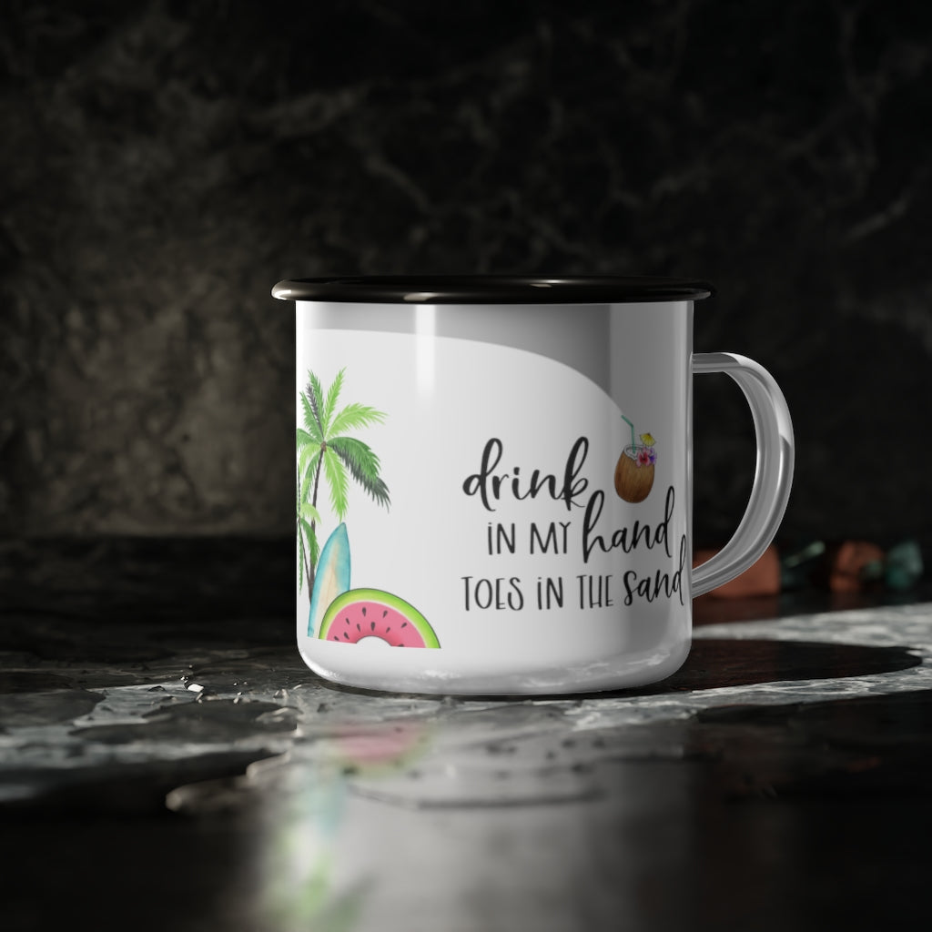 Drink In My Hand Camp Mug Drink In My Hand Camp Mug