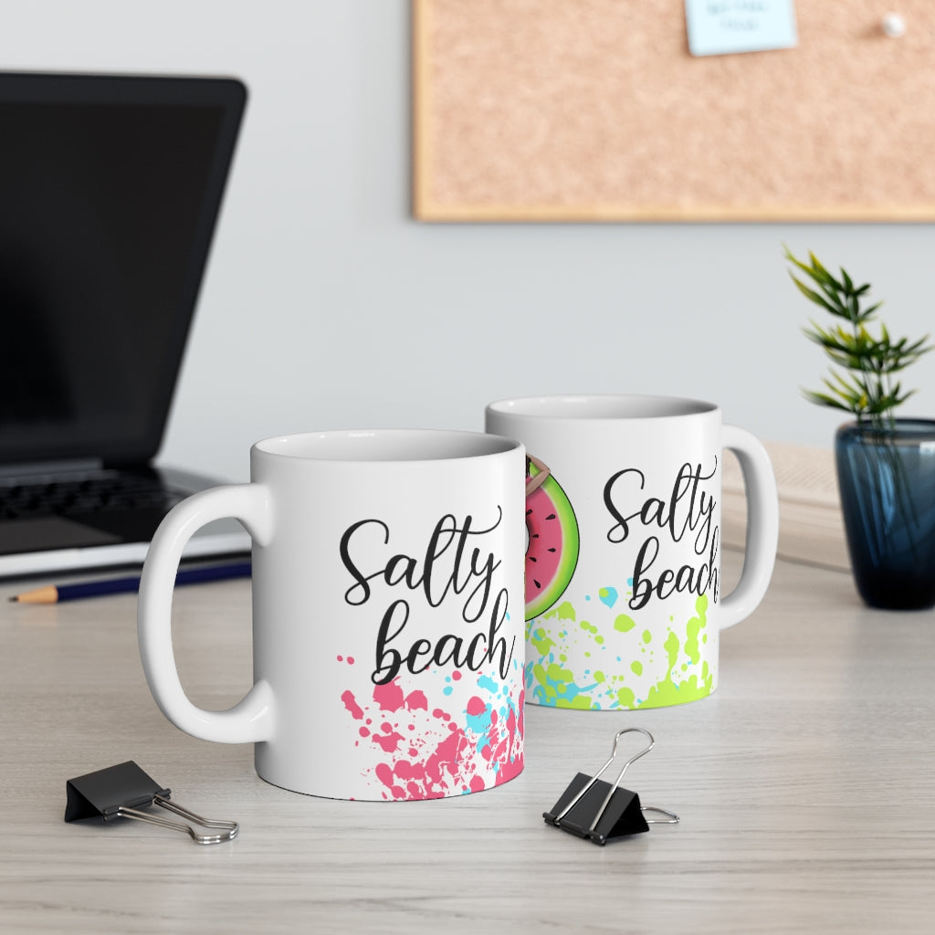 Salty Beach  11oz Mug Salty Beach  11oz Mug