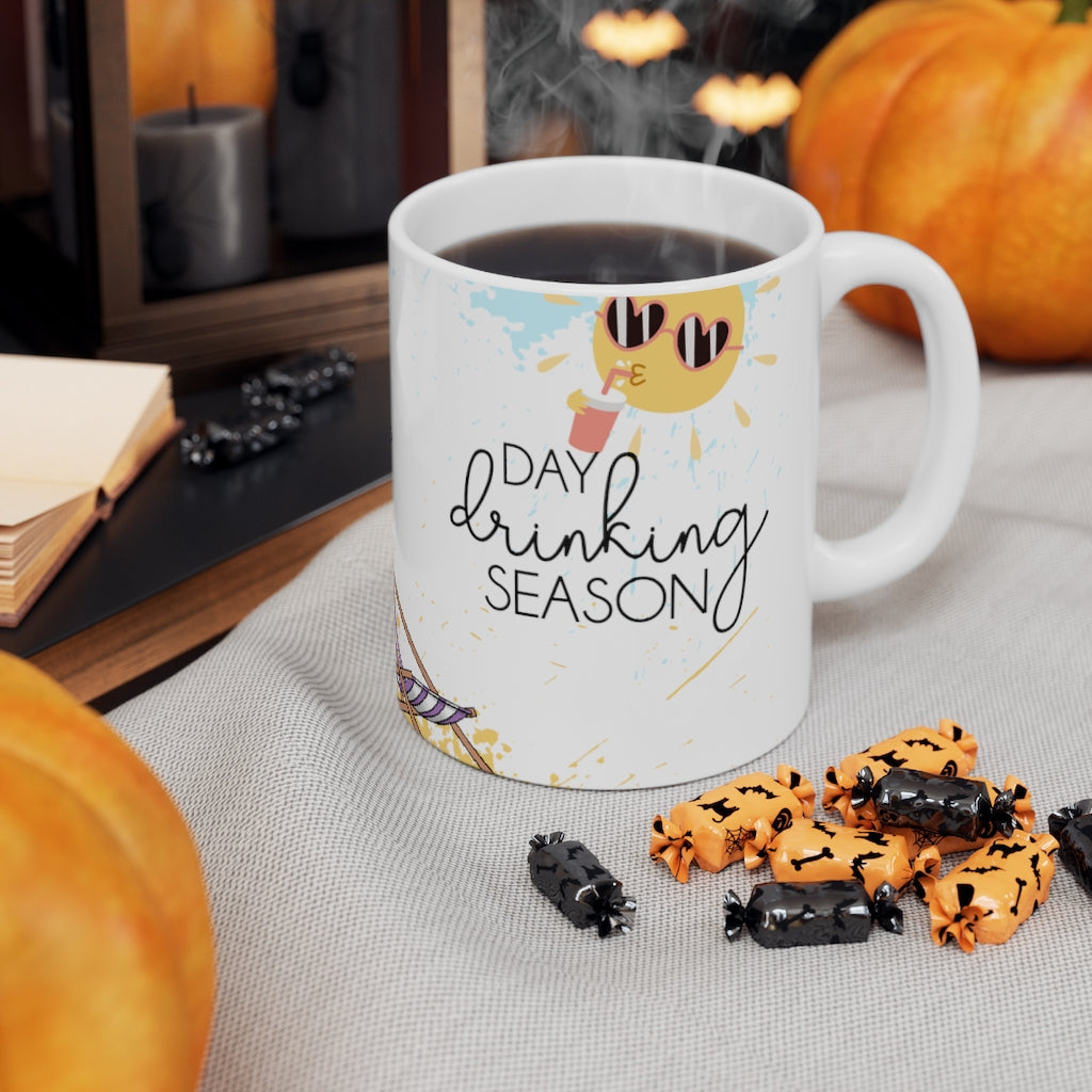 Day Drinking Season 11oz Mug Day Drinking Season 11oz Mug