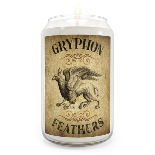 Gryphon Feathers Candle, 13.75oz