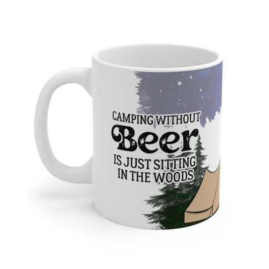 Camping Without Beer 11oz Mug
