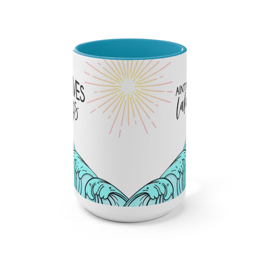 Boat Waves Sunrays 15oz Mug