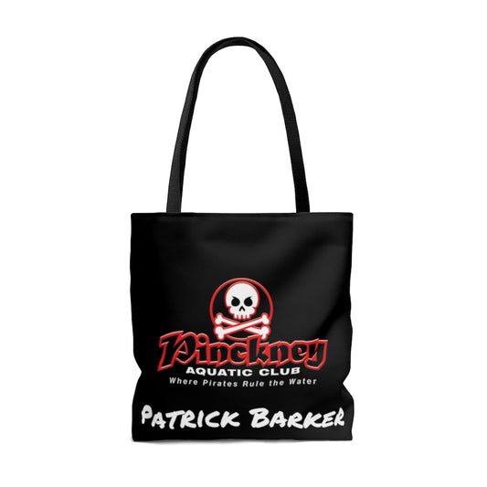 Custom Pinckney Aquatic Club- R & W, Tote Bag