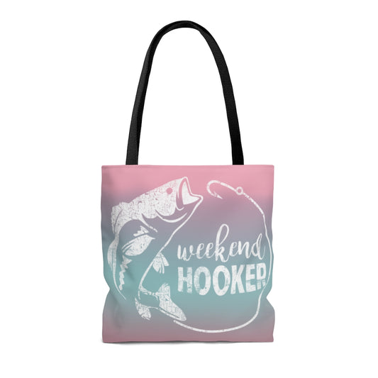 ***2 SIDED***  Beach Bag - Weekend Hooker - HRCL LL