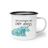 Boat Waves Sunrays Camp Mug Boat Waves Sunrays Camp Mug