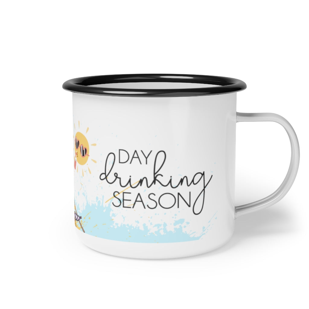 Day Drinking Season Camp Mug Day Drinking Season Camp Mug