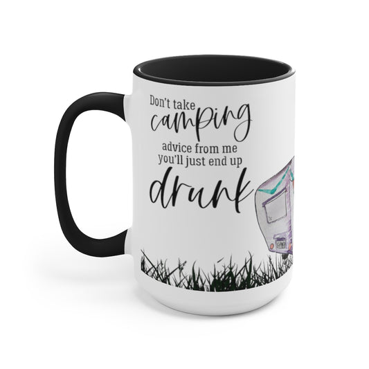 Camping Advice - 15oz Mug