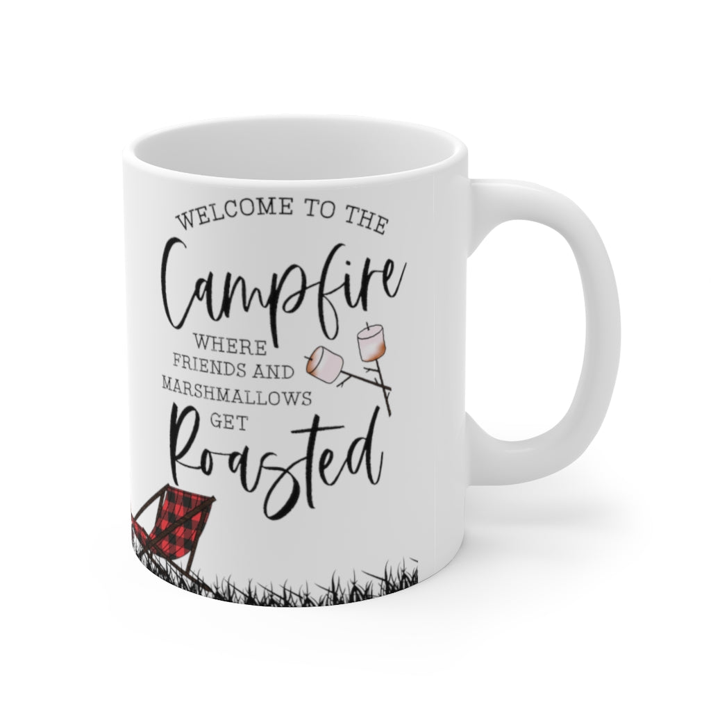 Welcome To The Campfire 11oz Mug Welcome To The Campfire 11oz Mug
