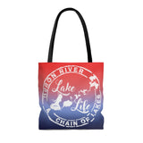 ***2 SIDED***  Beach Bag - HRCL Logo - HRCL LL ***2 SIDED***  Beach Bag - HRCL Logo - HRCL LL