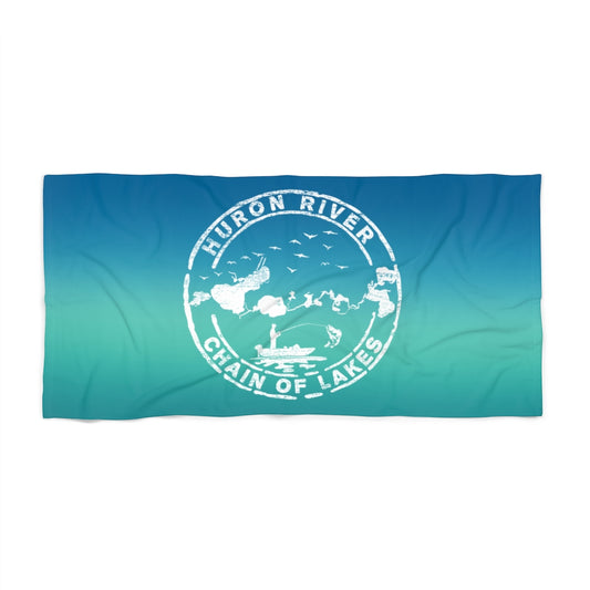 Beach Towel - HRCL Fishing Logo - HRCL FL