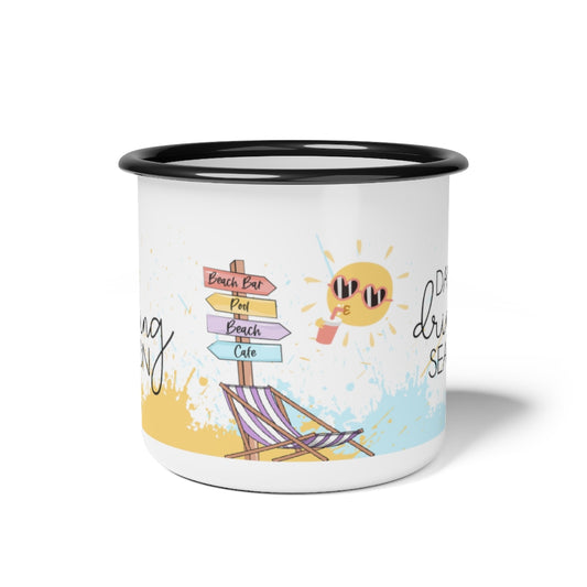 Day Drinking Season Camp Mug