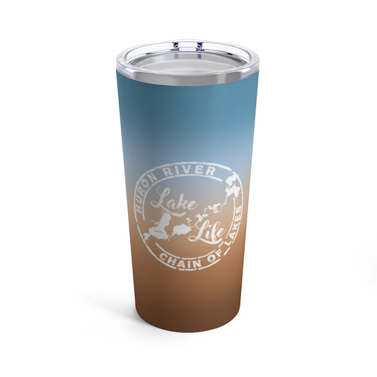 Tumbler 20oz - HRCL Lake Life Logo