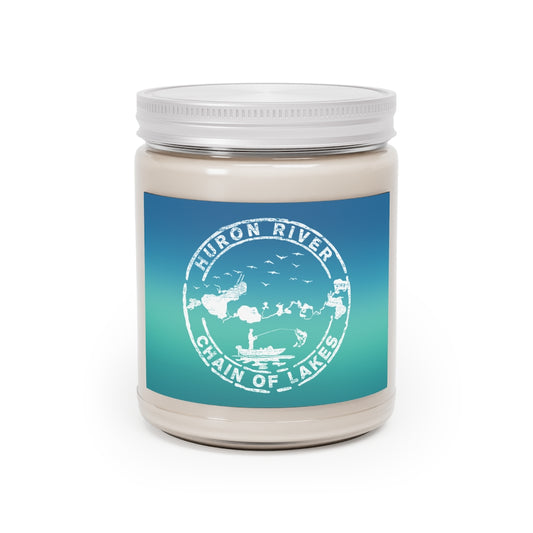 Scented Candles, 9oz - HRCL Fishing Logo