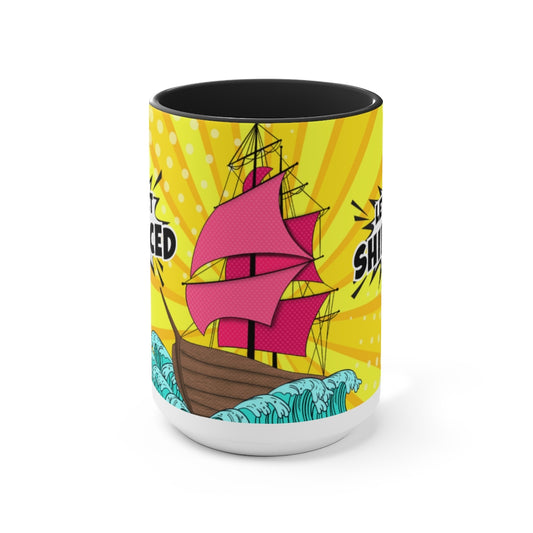 Ship Faced Pop Art 15oz Mug