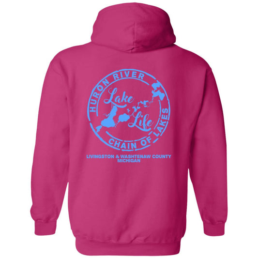 ***2 SIDED***  At the Lake Gettin' Tipsy HRCL LL 2 Sided G185 Pullover Hoodie