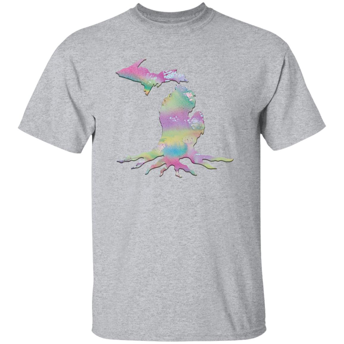 Michigan Roots Pastel G500B Youth 5.3 oz 100% Cotton T-Shirt Michigan Roots Pastel G500B Youth 5.3 oz 100% Cotton T-Shirt