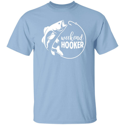 ***2 SIDED***  HRCL FL - Weekend Hooker - 2 Sided G500 5.3 oz. T-Shirt