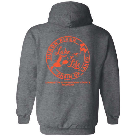 ***2 SIDED***  On Lake Time HRCL LL 2 Sided G185 Pullover Hoodie