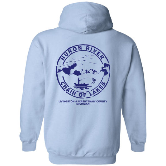 ***2 SIDED***  HRCL FL - Navy Show Me Your Bobbers I'll Show You My Pole - 2 Sided G185 Pullover Hoodie