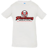 Pinckney Aquatic Club - B, W & R, 3322 Infant Jersey T-Shirt Pinckney Aquatic Club - B, W & R, 3322 Infant Jersey T-Shirt