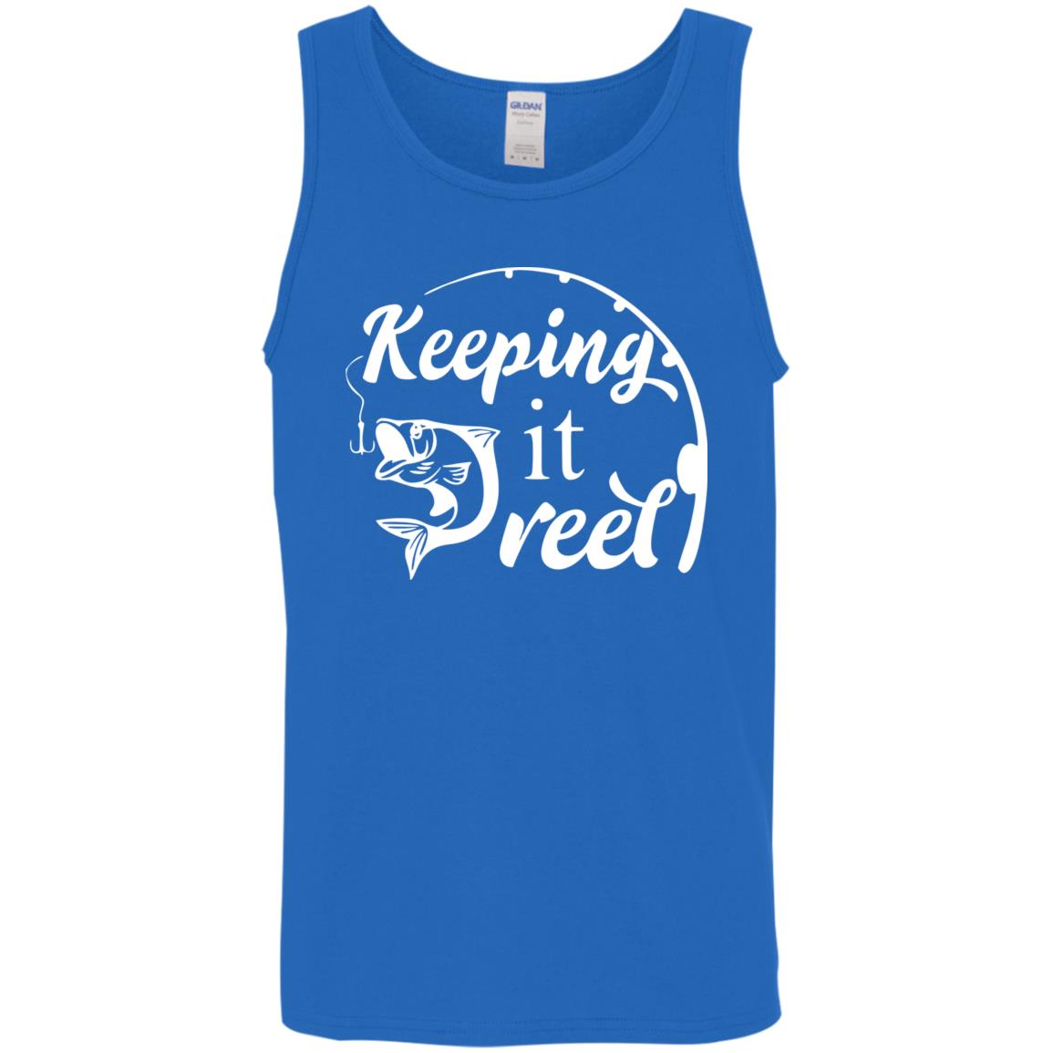 ***2 SIDED***  HRCL FL - Keeping it Reel - 2 Sided G520 Cotton Tank Top 5.3 oz. ***2 SIDED***  HRCL FL - Keeping it Reel - 2 Sided G520 Cotton Tank Top 5.3 oz.