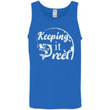 ***2 SIDED***  HRCL FL - Keeping it Reel - 2 Sided G520 Cotton Tank Top 5.3 oz. ***2 SIDED***  HRCL FL - Keeping it Reel - 2 Sided G520 Cotton Tank Top 5.3 oz.