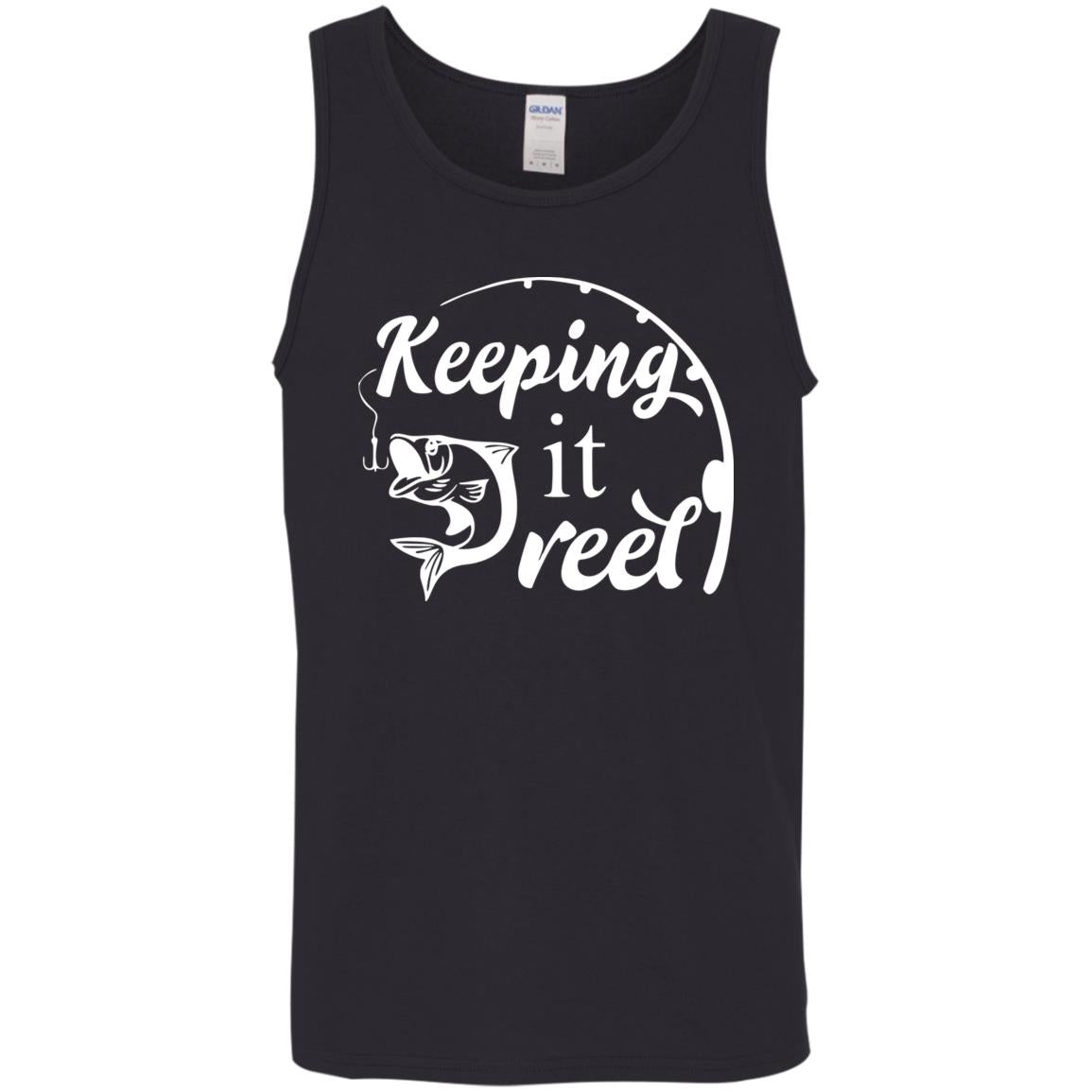 ***2 SIDED***  HRCL FL - Keeping it Reel - 2 Sided G520 Cotton Tank Top 5.3 oz. ***2 SIDED***  HRCL FL - Keeping it Reel - 2 Sided G520 Cotton Tank Top 5.3 oz.