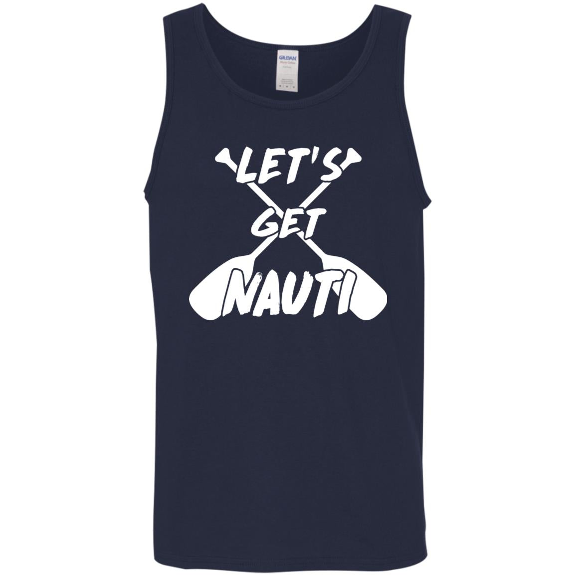 ***2 SIDED***  HRCL FL - Lets Get Nauti - 2 Sided G520 Cotton Tank Top 5.3 oz. ***2 SIDED***  HRCL FL - Lets Get Nauti - 2 Sided G520 Cotton Tank Top 5.3 oz.