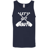 ***2 SIDED***  HRCL FL - Lets Get Nauti - 2 Sided G520 Cotton Tank Top 5.3 oz. ***2 SIDED***  HRCL FL - Lets Get Nauti - 2 Sided G520 Cotton Tank Top 5.3 oz.
