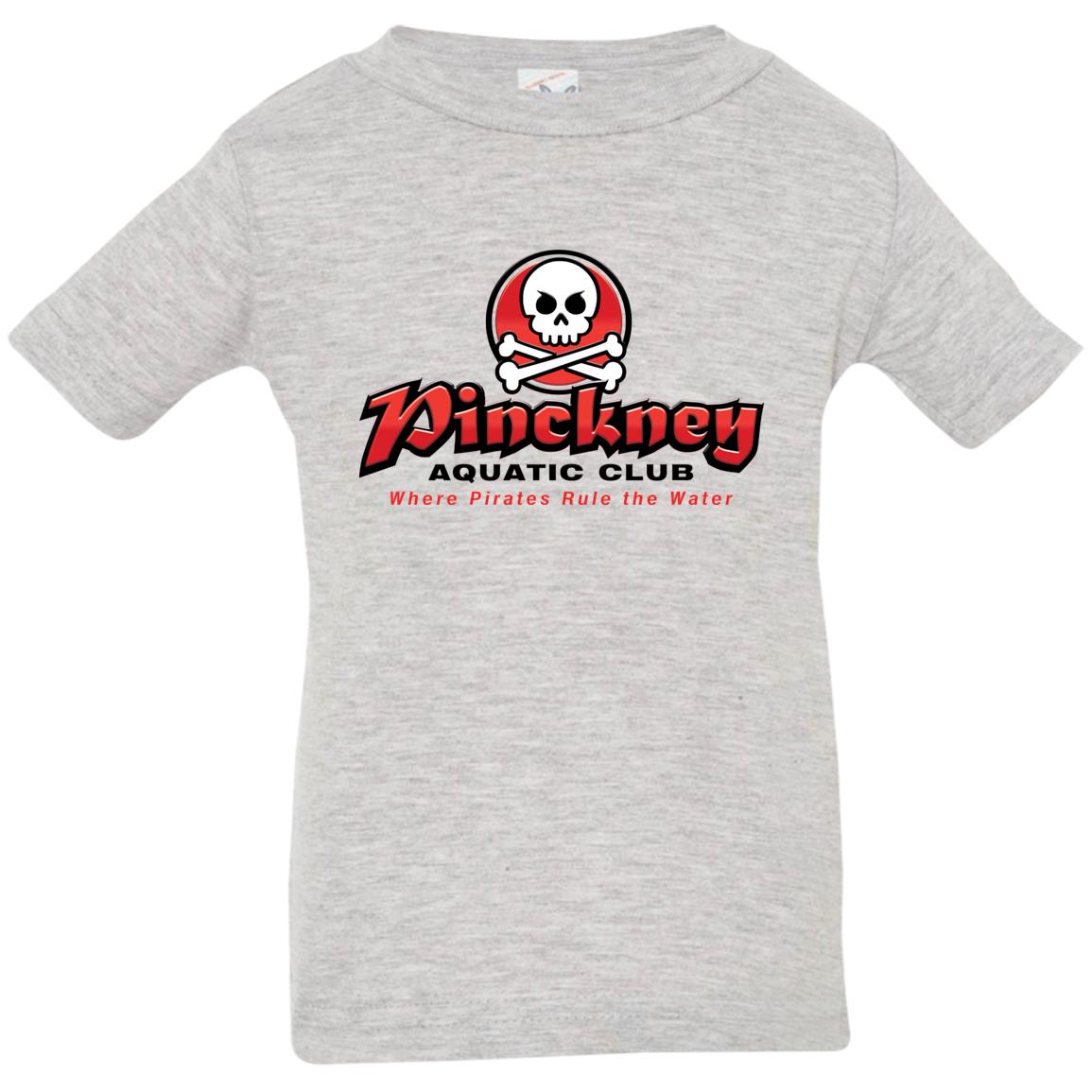 Pinckney Aquatic Club - B, W & R, 3322 Infant Jersey T-Shirt Pinckney Aquatic Club - B, W & R, 3322 Infant Jersey T-Shirt