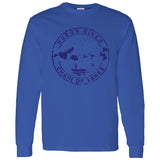 HRCL Fishing Logo Navy - G540 LS T-Shirt 5.3 oz. HRCL Fishing Logo Navy - G540 LS T-Shirt 5.3 oz.