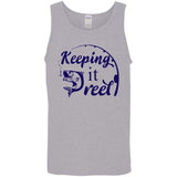 ***2 SIDED***  HRCL FL - Keeping it Reel - 2 Sided G520 Cotton Tank Top 5.3 oz. ***2 SIDED***  HRCL FL - Keeping it Reel - 2 Sided G520 Cotton Tank Top 5.3 oz.