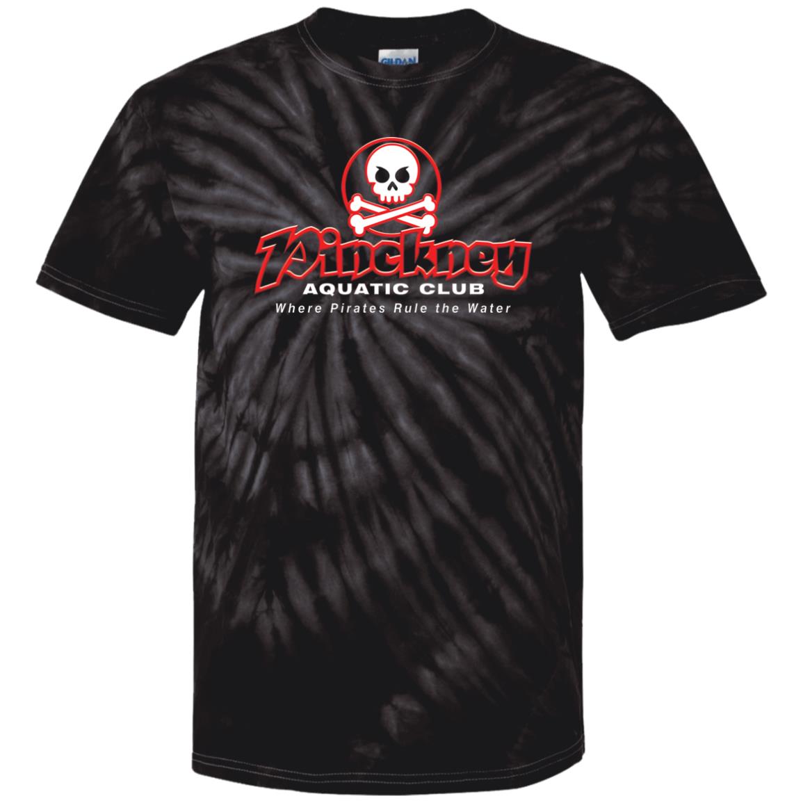 Pinckney Aquatic Club- R & W, CD100 100% Cotton Tie Dye T-Shirt Pinckney Aquatic Club- R & W, CD100 100% Cotton Tie Dye T-Shirt