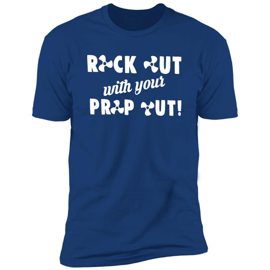 ***2 SIDED***  HRCL FL - Rock Out with your Prop Out - 2 Sided NL3600 Premium Short Sleeve T-Shirt