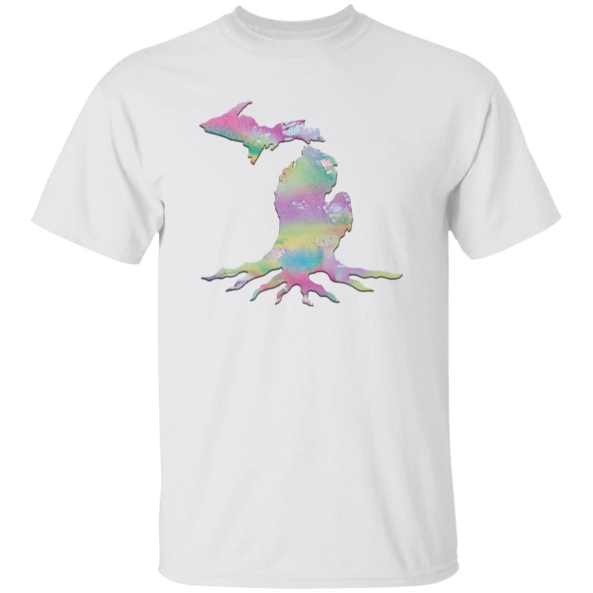 Michigan Roots Pastel G500B Youth 5.3 oz 100% Cotton T-Shirt Michigan Roots Pastel G500B Youth 5.3 oz 100% Cotton T-Shirt