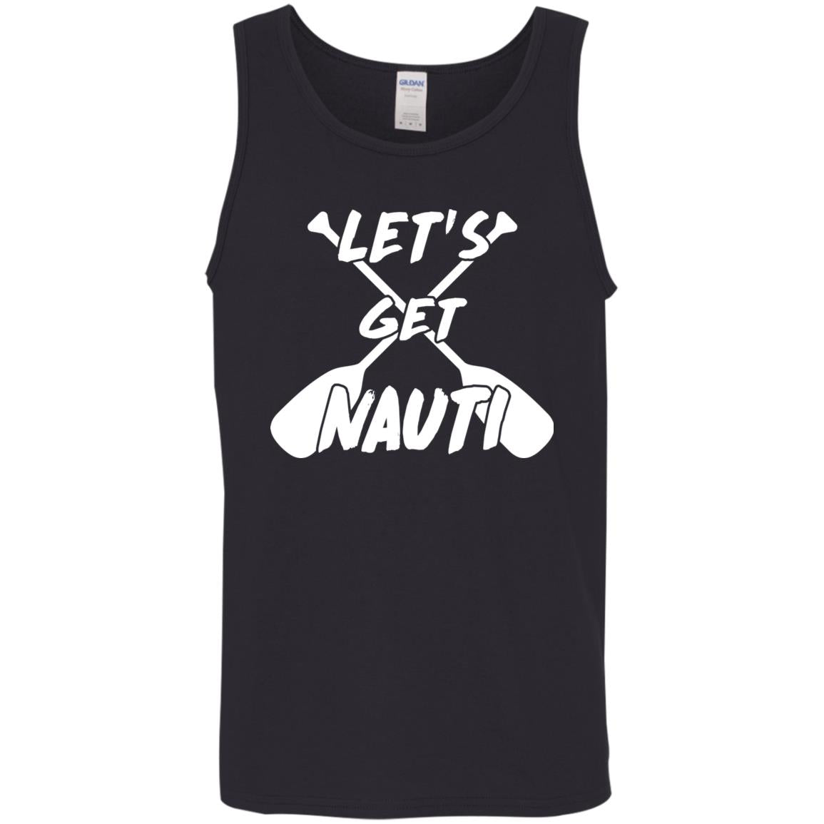 ***2 SIDED***  HRCL FL - Lets Get Nauti - 2 Sided G520 Cotton Tank Top 5.3 oz. ***2 SIDED***  HRCL FL - Lets Get Nauti - 2 Sided G520 Cotton Tank Top 5.3 oz.