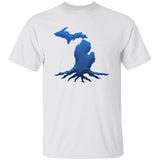 Michigan Roots Blue G500B Youth 5.3 oz 100% Cotton T-Shirt Michigan Roots Blue G500B Youth 5.3 oz 100% Cotton T-Shirt