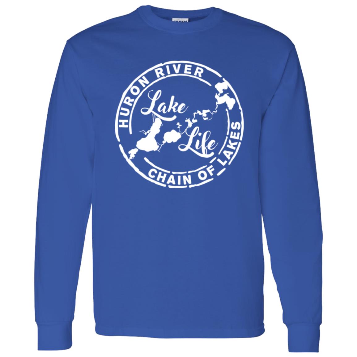 HRCL Lake Life Logo G540 LS T-Shirt 5.3 oz. HRCL Lake Life Logo G540 LS T-Shirt 5.3 oz.