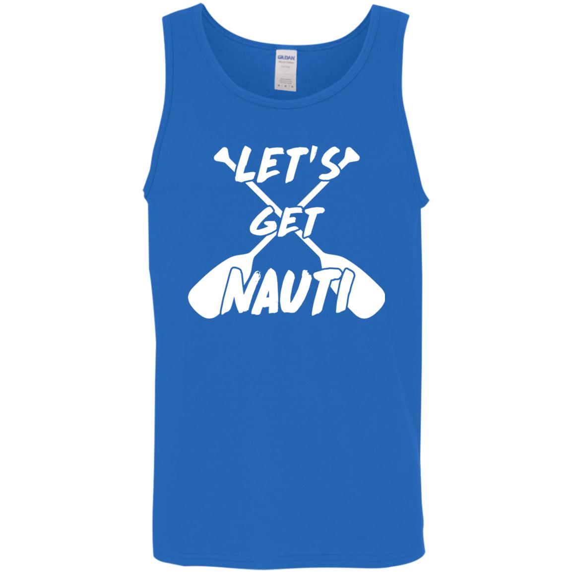 ***2 SIDED***  HRCL FL - Lets Get Nauti - 2 Sided G520 Cotton Tank Top 5.3 oz. ***2 SIDED***  HRCL FL - Lets Get Nauti - 2 Sided G520 Cotton Tank Top 5.3 oz.