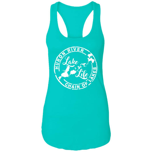 HRCL Lake Life Logo NL1533 Ladies Ideal Racerback Tank