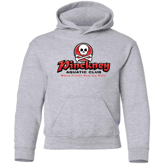 Pinckney Aquatic Club - B, W & R, G185B Youth Pullover Hoodie